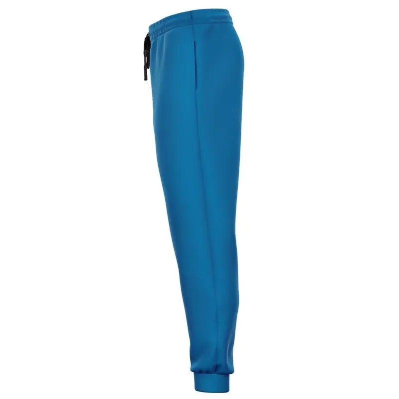 Shaded Cyan Joggers | Unisex | with PLUS sizes | C100M25Y0K30