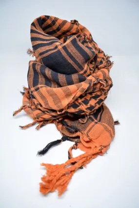 Shemagh Cotton Scarf Orange