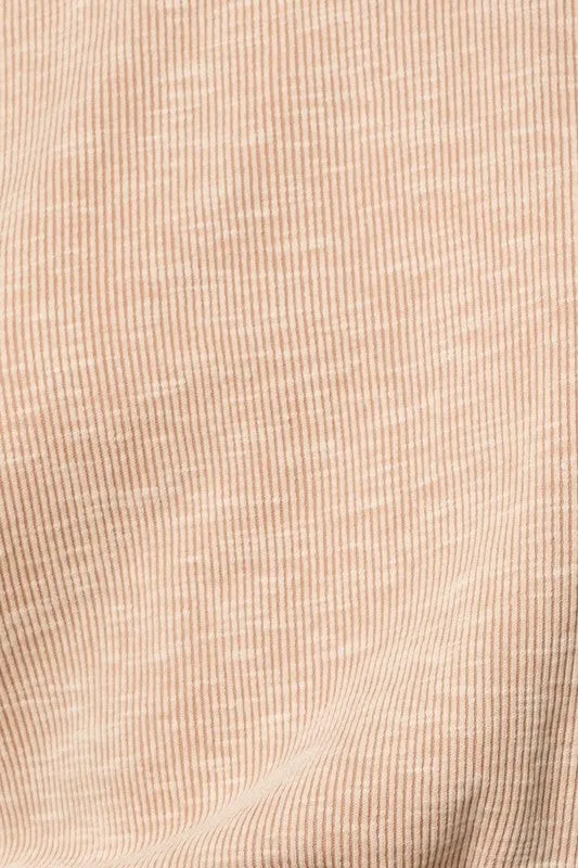 SHORT ROLL-UP SLEEVE ELASTIC WAIST ROMPER • More Colors