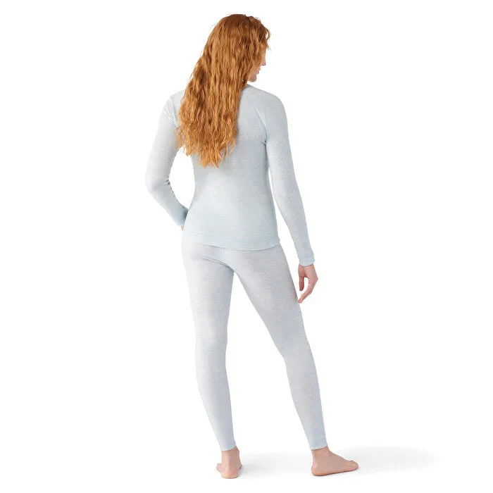 Smartwool Women's Classic Thermal Merino 250 Crew Neck Long Sleeve Base Layer Top (Winter Sky Heather)