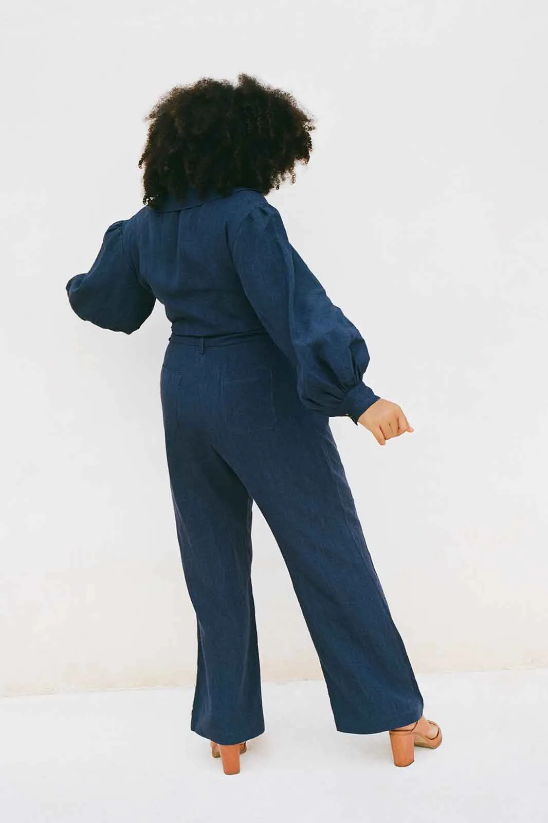 The Bianca Jumpsuit in Blue