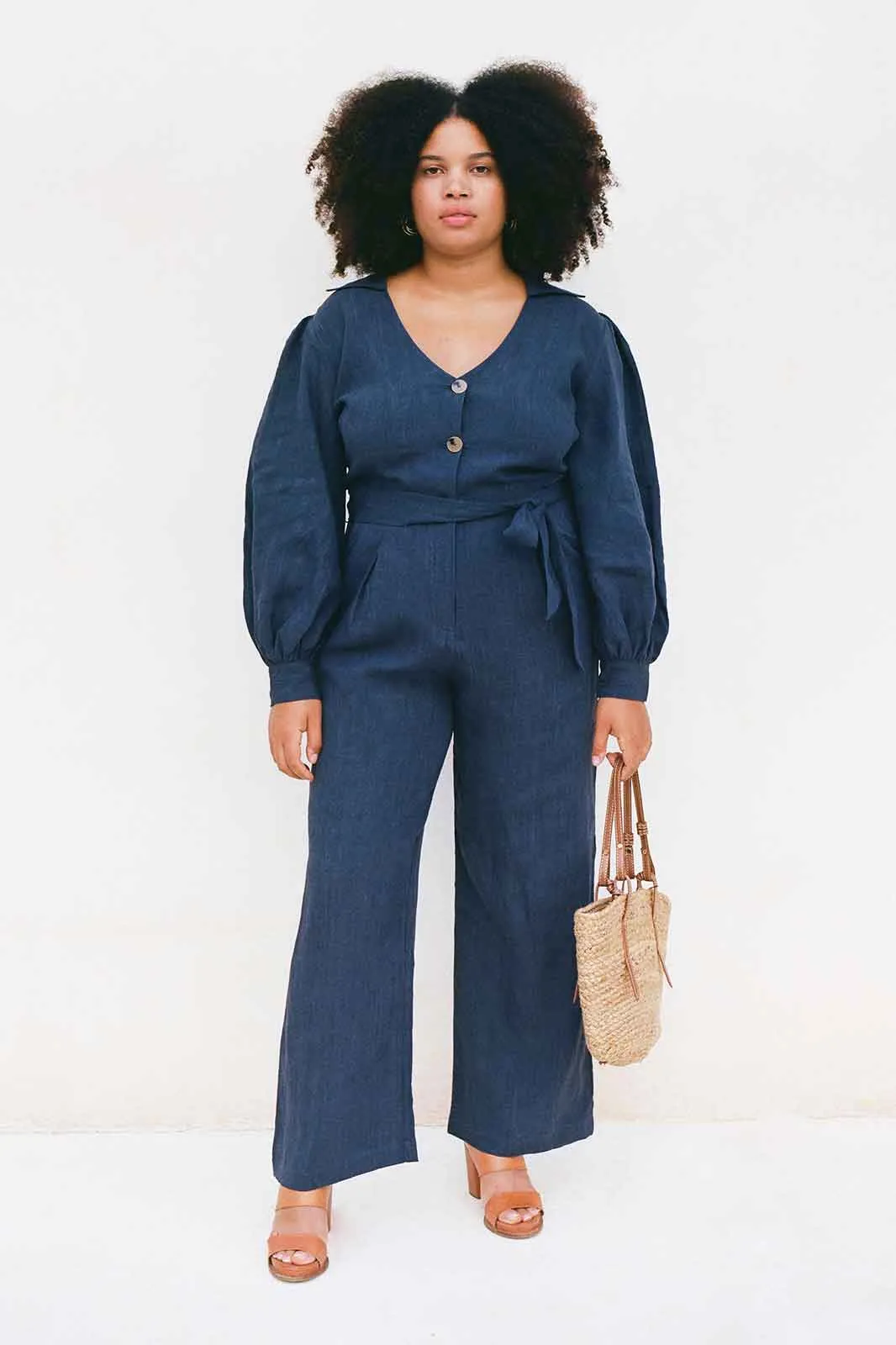 The Bianca Jumpsuit in Blue