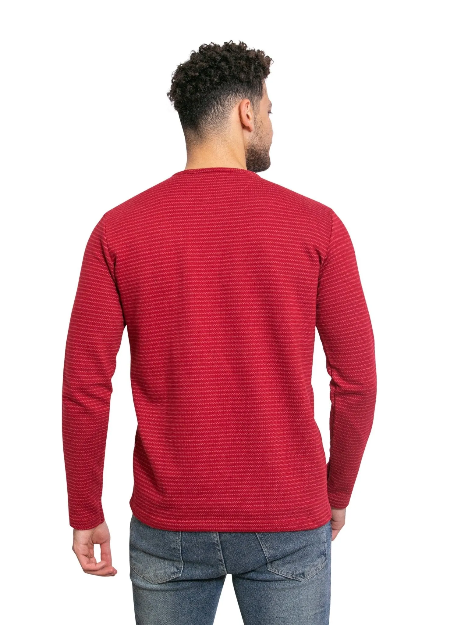 Tokyo-Brick Red Henley