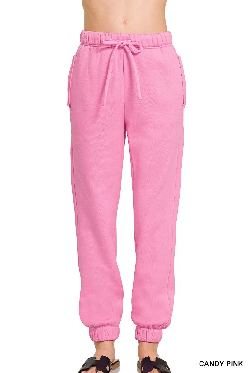 Unwinding Relaxation Drawstring Joggers