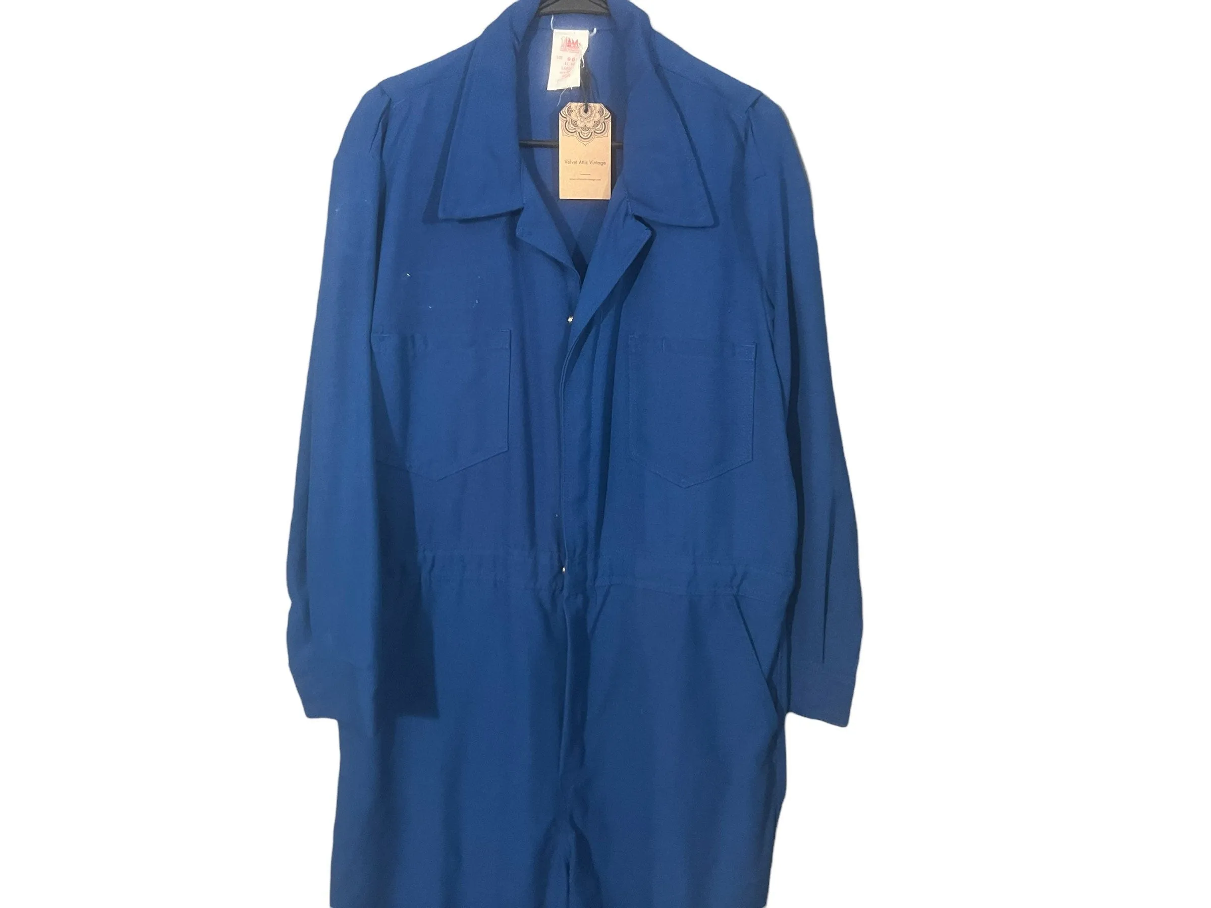 Vintage 80's men's coveralls jumpsuit L 42 44