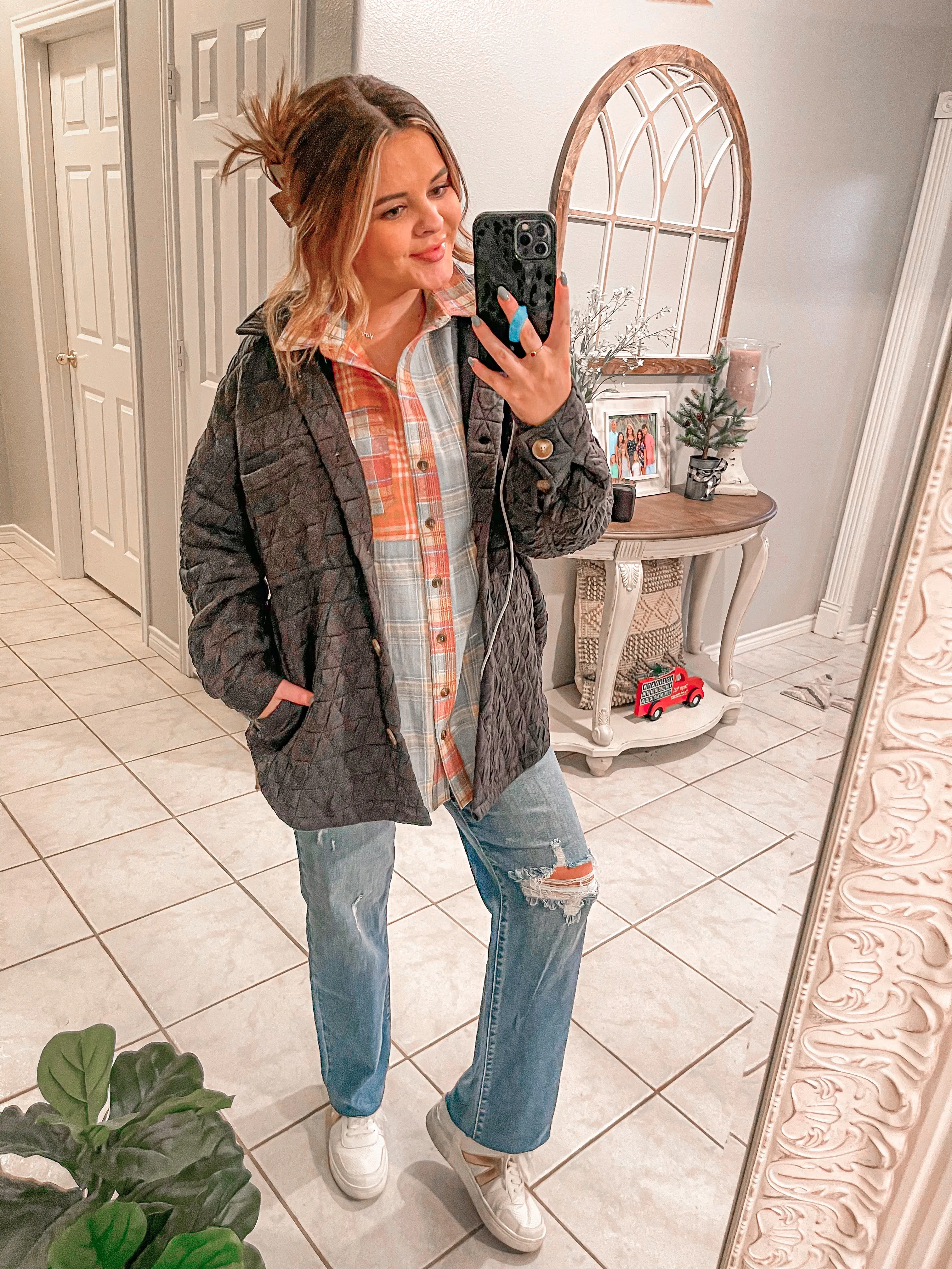 Warm Feeling Quilted Shacket
