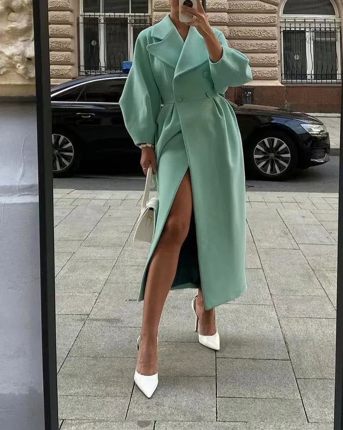 Women's Long Trench Coat